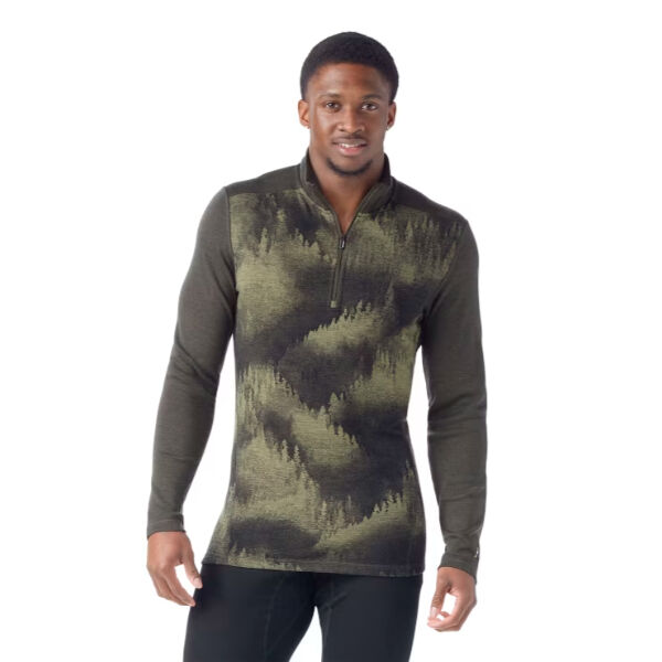 Smartwool Classic Thermal Base Layer 1/4 Zip Mens